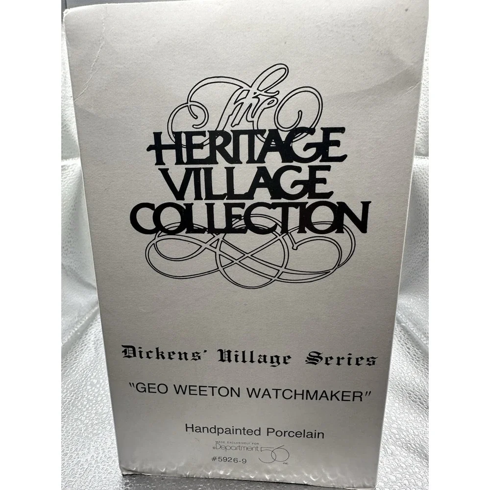 Department 56 Heritage Village Collection 